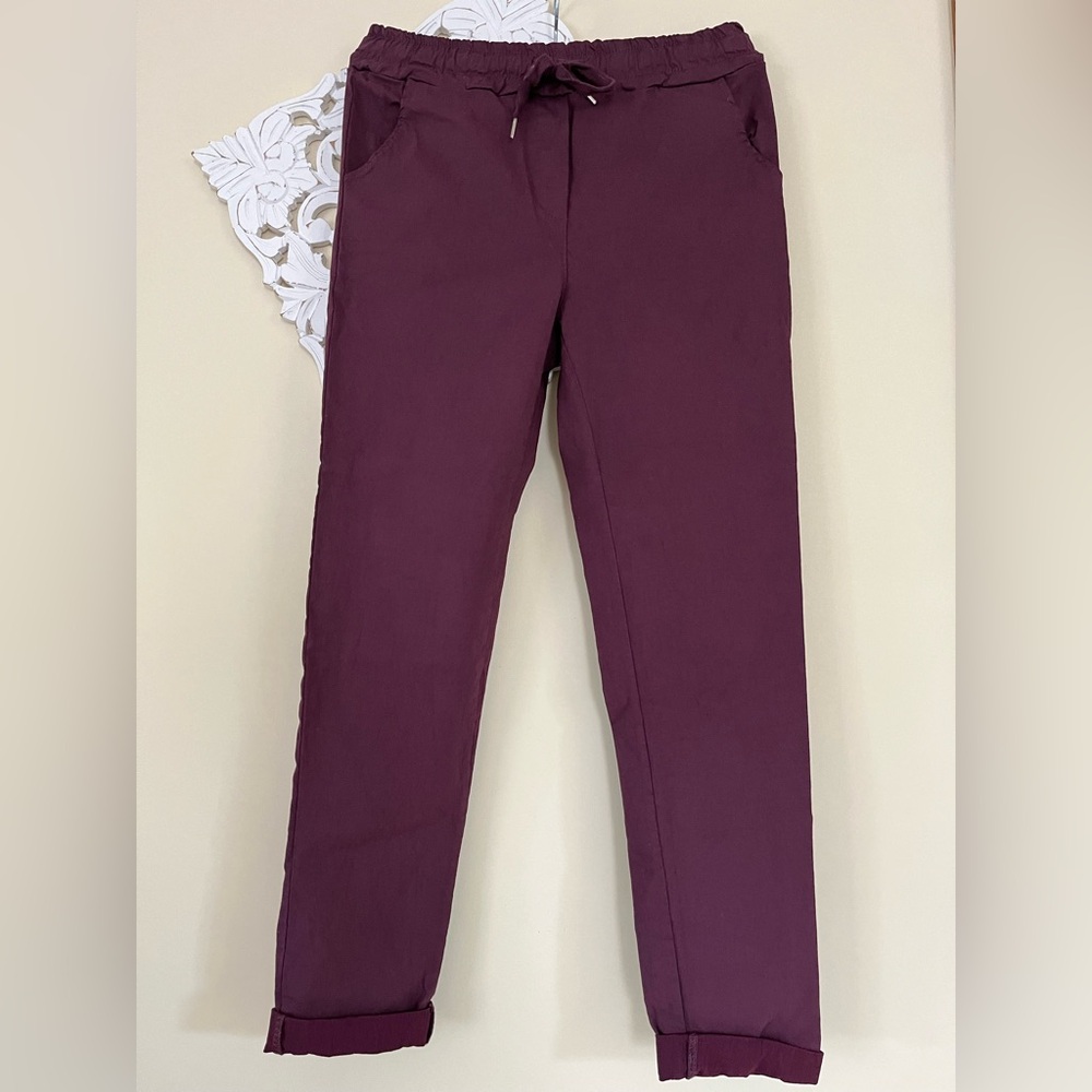 Spellbound Pants Plum NWOT